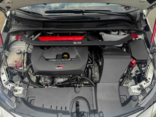 GR Corolla engine bay with PIRAS Motorsport Intake Airbox kit installed