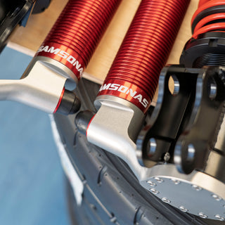 Detail of Bottom Gas Canisters Samsonas 3 way Tarmac Suspension for GR Yaris