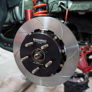 GIRODISC A2-268 GiroDisc 2-Piece Rotor Kit Rear GR Yaris GR Corolla - Installed View 2