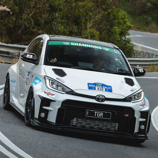 GR.Yaris.Gen.1_Rally.2_Hood.Vents by PIRAS Motorsport Adelaide Rally cornering