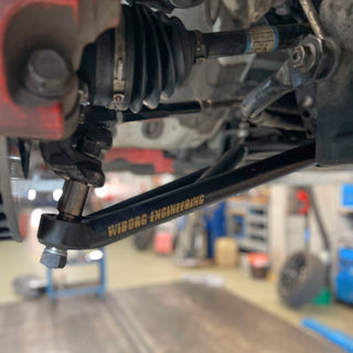 GR Yaris - Wiborg Engineering Circuit race geometry kit - Front LCA - INSTALLED