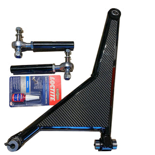 GR Yaris - Wiborg Engineering Circuit race geometry kit CARBON - Front LCA Top Kit View