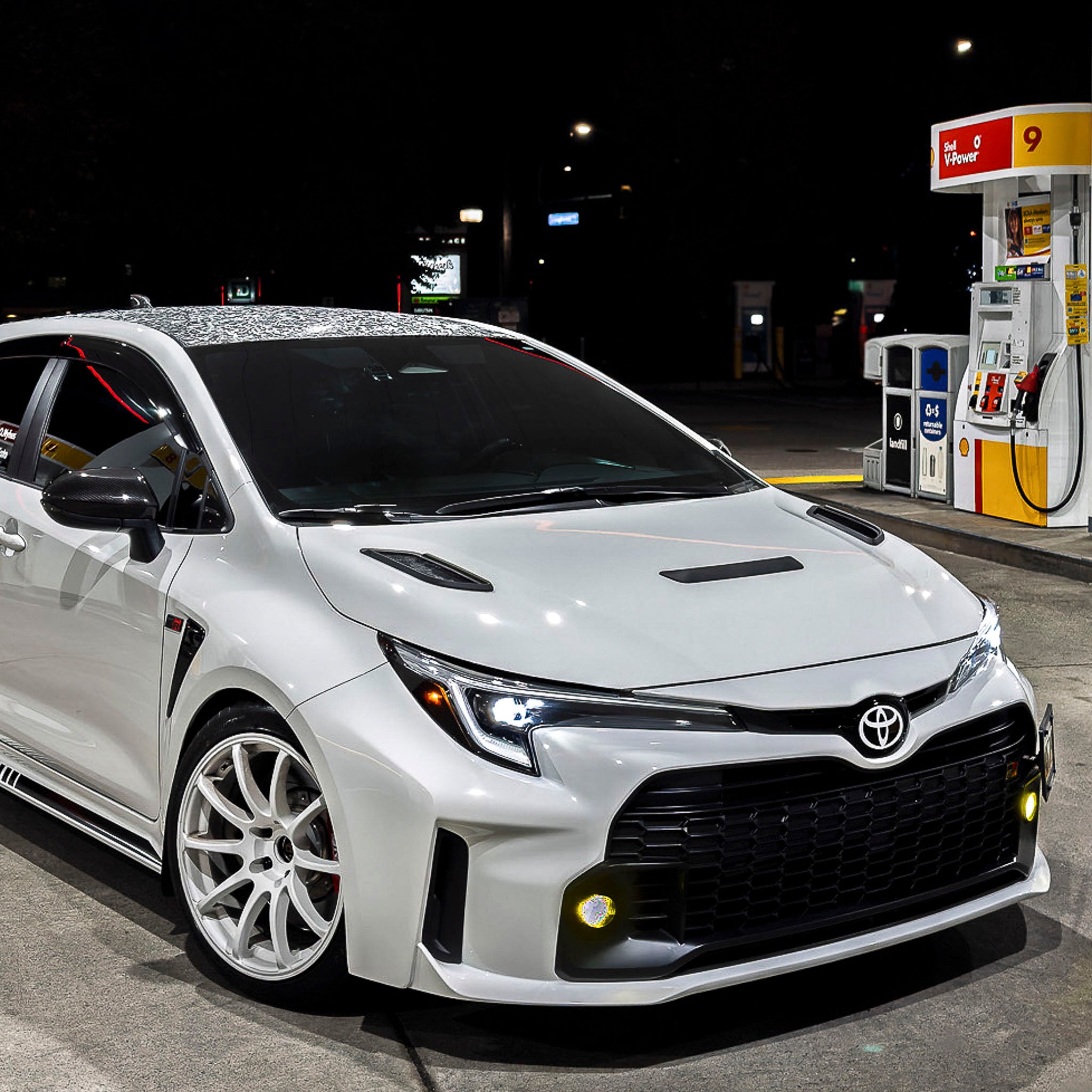 PIII GR Corolla TRACK ATTACK HOOD VENTS Kit – PIRAS Motorsport