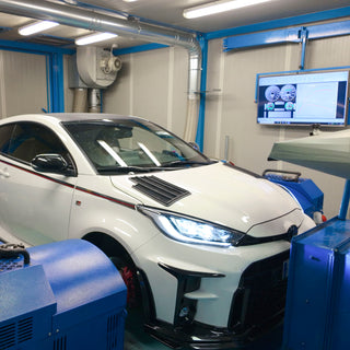 GR Yaris DynoTesting at ACME Racing with RALLY 1 - WRC style HOOD VENTS Kit PIRAS Motorsport