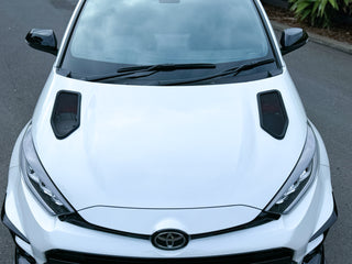 Toyota GR Yaris "RALLY 2" style HOOD VENTS Kit