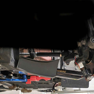 PIRAS Motorsport GR Yaris Brake Cooling Front Left FRONT VIEW 2 Wiborg Circuit Geomertry Kit Arms