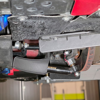 PIRAS Motorsport GR Yaris Brake Cooling Front Left FRONT VIEW Wiborg Circuit Geomertry Kit Arms