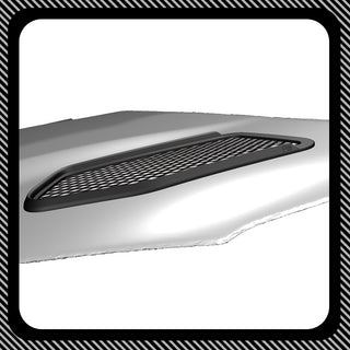 Render of GR Yaris Rally.2 Hood Vents by PIRAS Motorsport Hood lower left side detail view