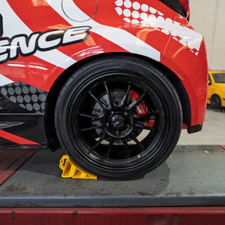 SAMSONAS 3-Way Track Suspension Coilovers by PIRAS Motorsport INSTALLED Rear Wheel Stance