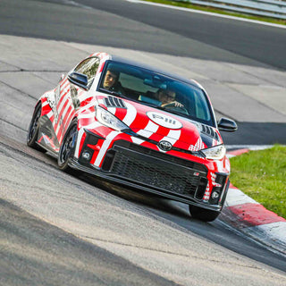 GR Yaris by PIRAS Motorsport on Nordshleife at Caracciola-Karussell