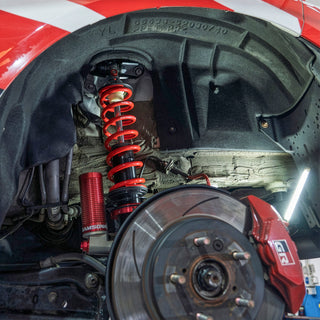 Samsonas 3 way Rally Tarmac Suspension for GR Yaris by PIRAS Motorsport, REAR Installed