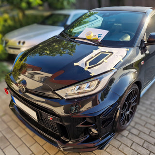 GR Yaris Gen.1 Rally.2 During Installation of Hood Vents kit by PIRAS Motorsport